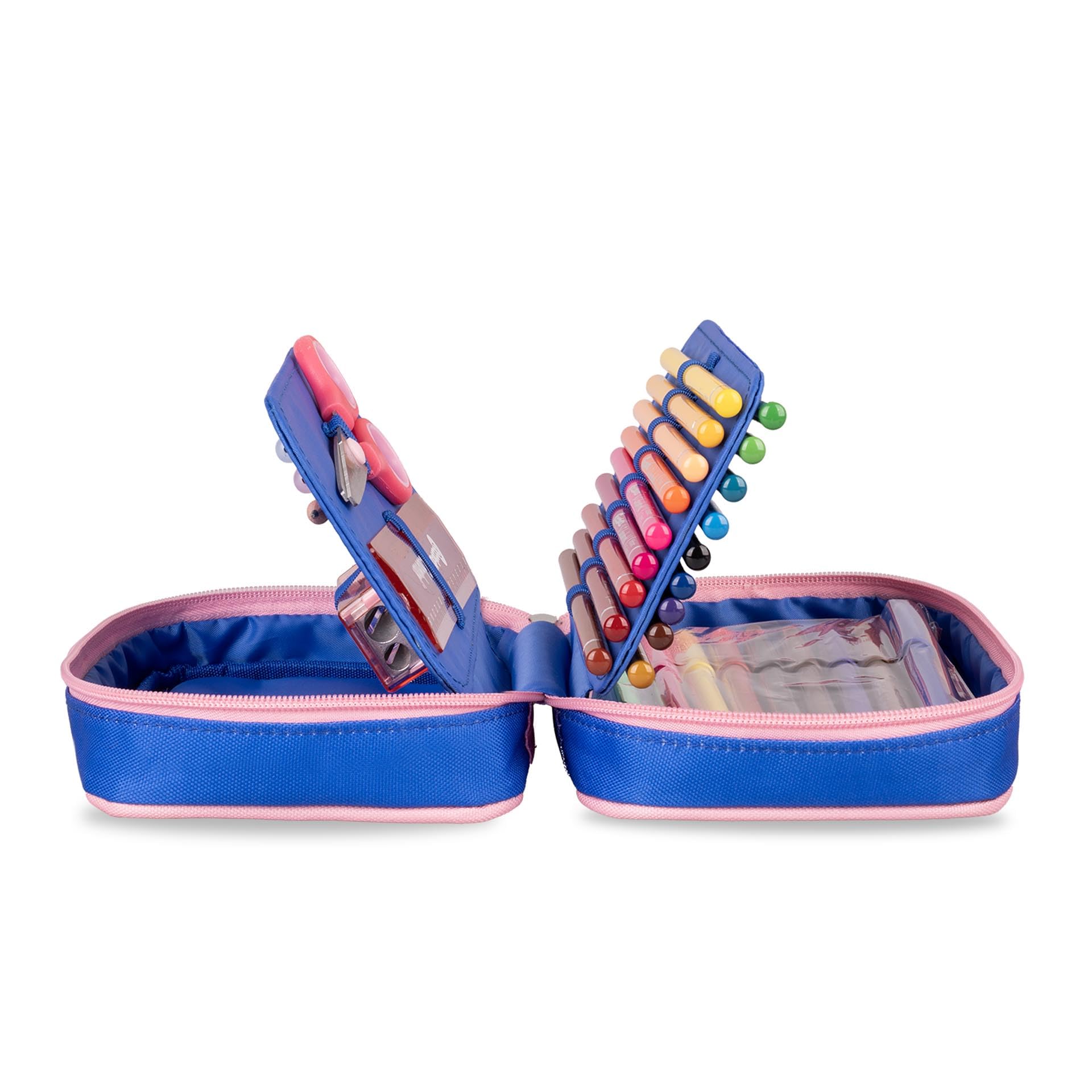 Astuccio Colourbook Coccolotti 1 Zip Rosa – Completo 30+ Pezzi | Scuola Elementare