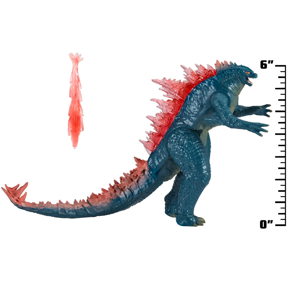 MonsterVerse Godzilla x Kong: The New Empire – Godzilla Evolved Action Figure 15 cm con Raggio di Calore | Dai 4 Anni