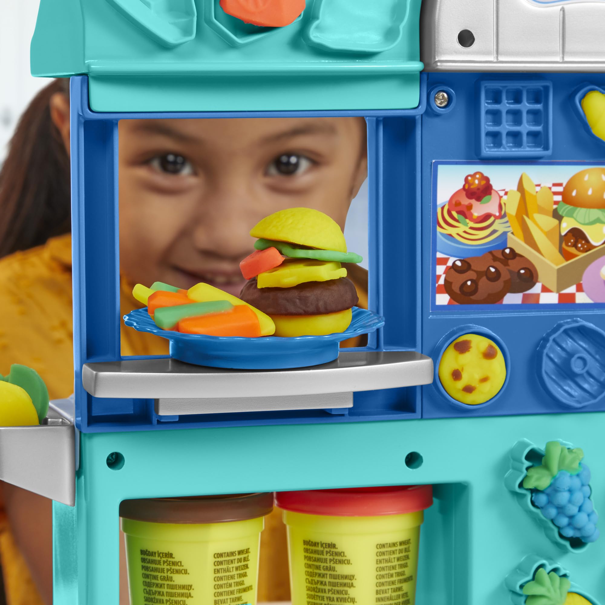 Play-Doh Kitchen Creations Ristorante dello Chef Playset – Dai 3 Anni