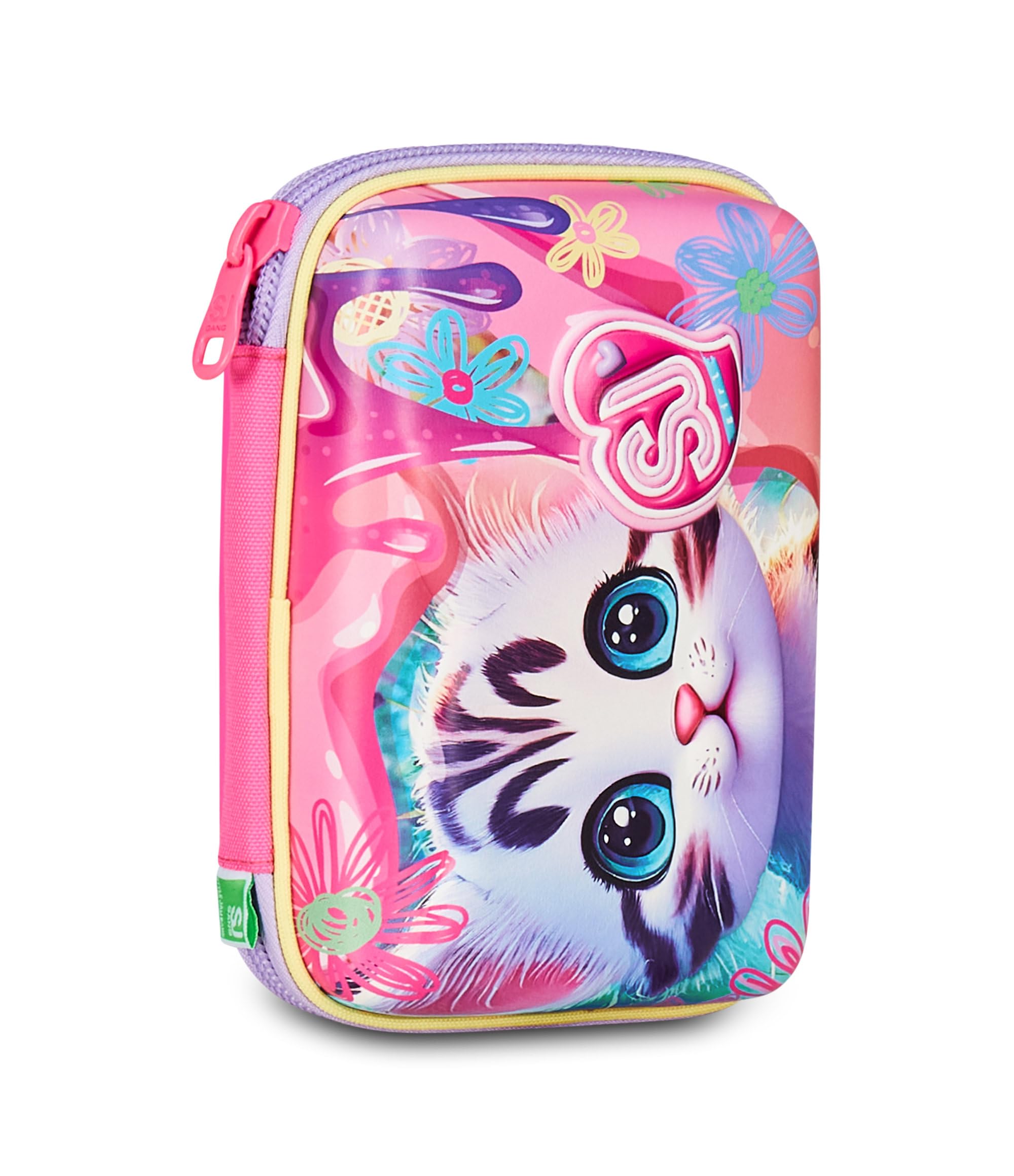 SJ Gang – Astuccio Speed Pad + Cat&Air Rosa | Mono Scomparto con Plance Amovibili | Completo di Penne e Colori | Scuola Elementare