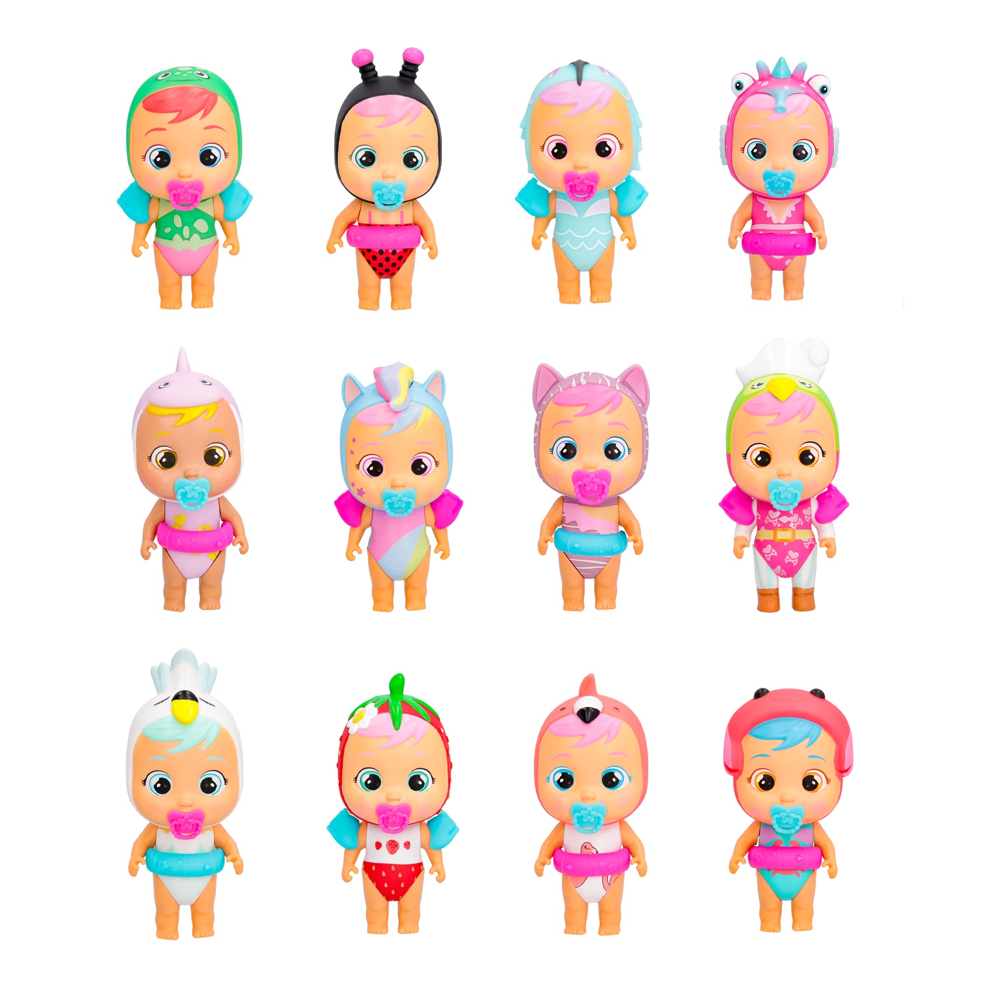 Cry Babies Magic Tears Tropical Beach Babies – Lora Da Collezione con Costume, 4 Accessori e Lacrime Dorate | Dai 3 Anni