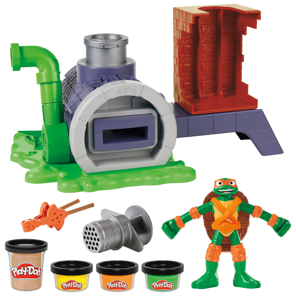 Play-Doh Tartarughe Ninja Cowabunga Creations – 4 Personaggi Modellabili