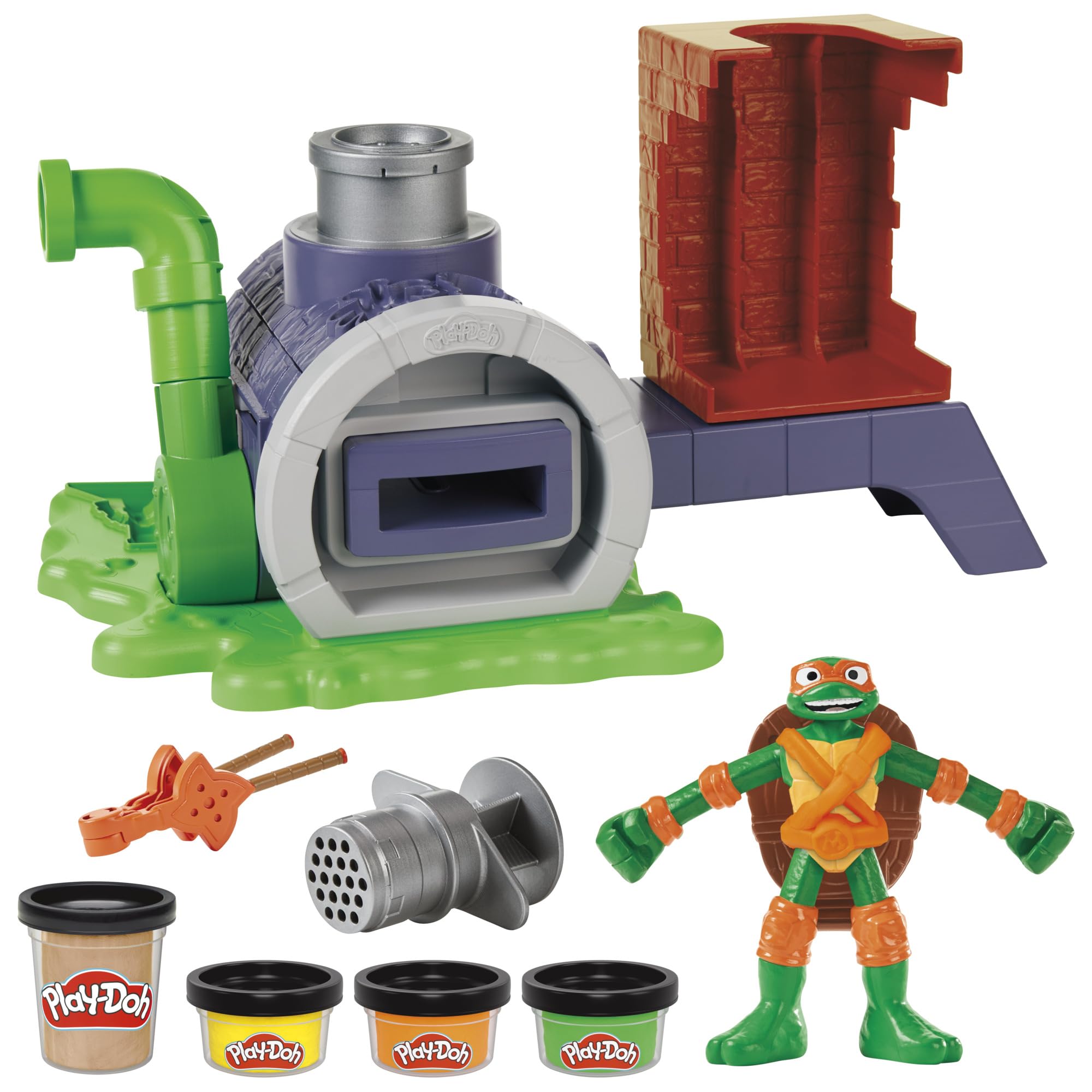 Play-Doh Tartarughe Ninja Cowabunga Creations – 4 Personaggi Modellabili