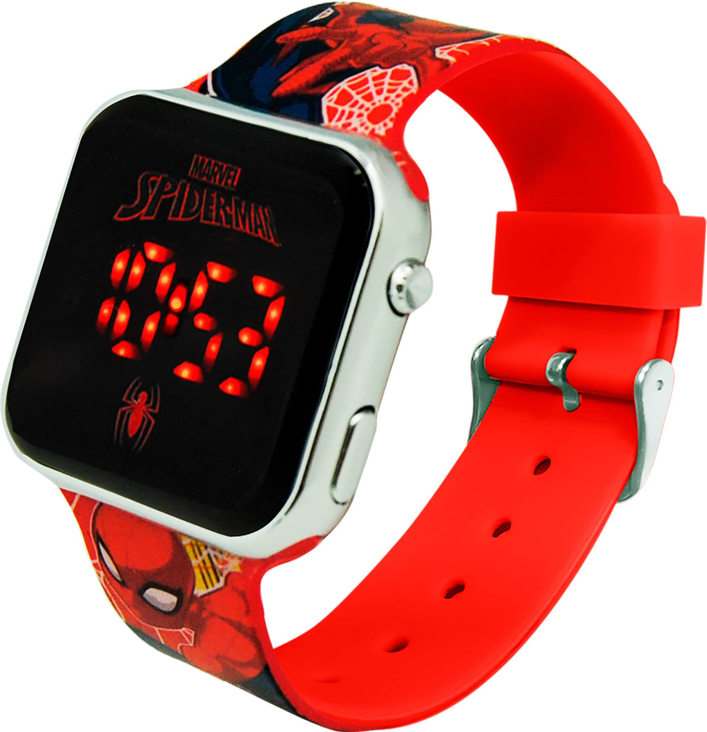 Orologio LED Spider-Man Multicolore per Bambini – Kids Licensing