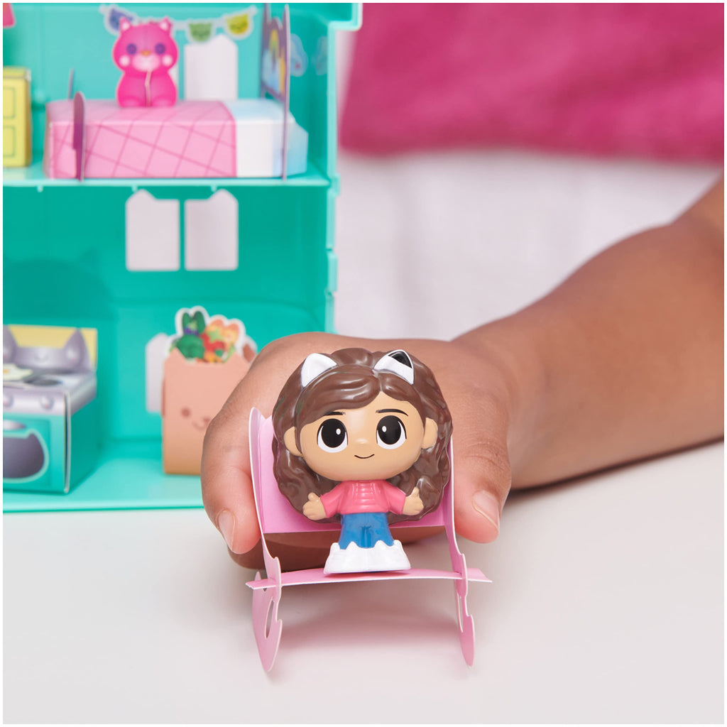 Spin Master Casa dei Gatti di Gabi – Set Portatile con Personaggio Gabby's Dollhouse