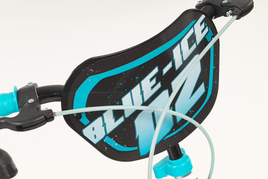 Bicicletta per Bambini 14 pollici Toimsa Blue Ice - Rotelle, Borraccia, Sellino Regolabile - 4-6 Anni