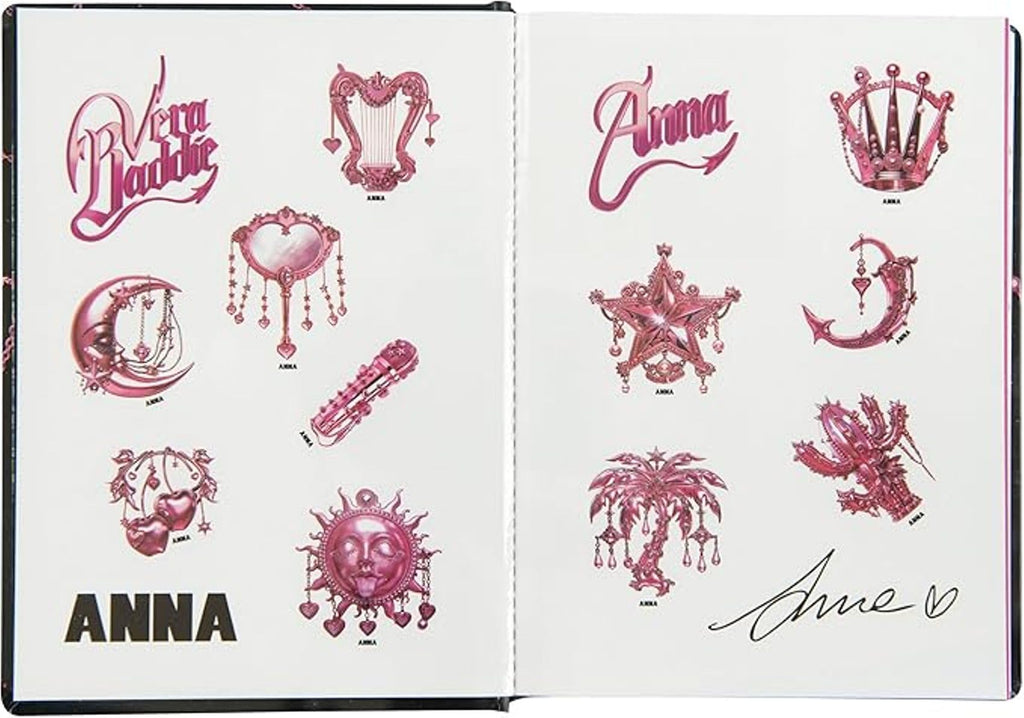 Diario Scuola PRESTIGE & DELUXE Anna 2025-2026 – 16 Mesi, 12x16,5 cm + Portachiavi e Penna