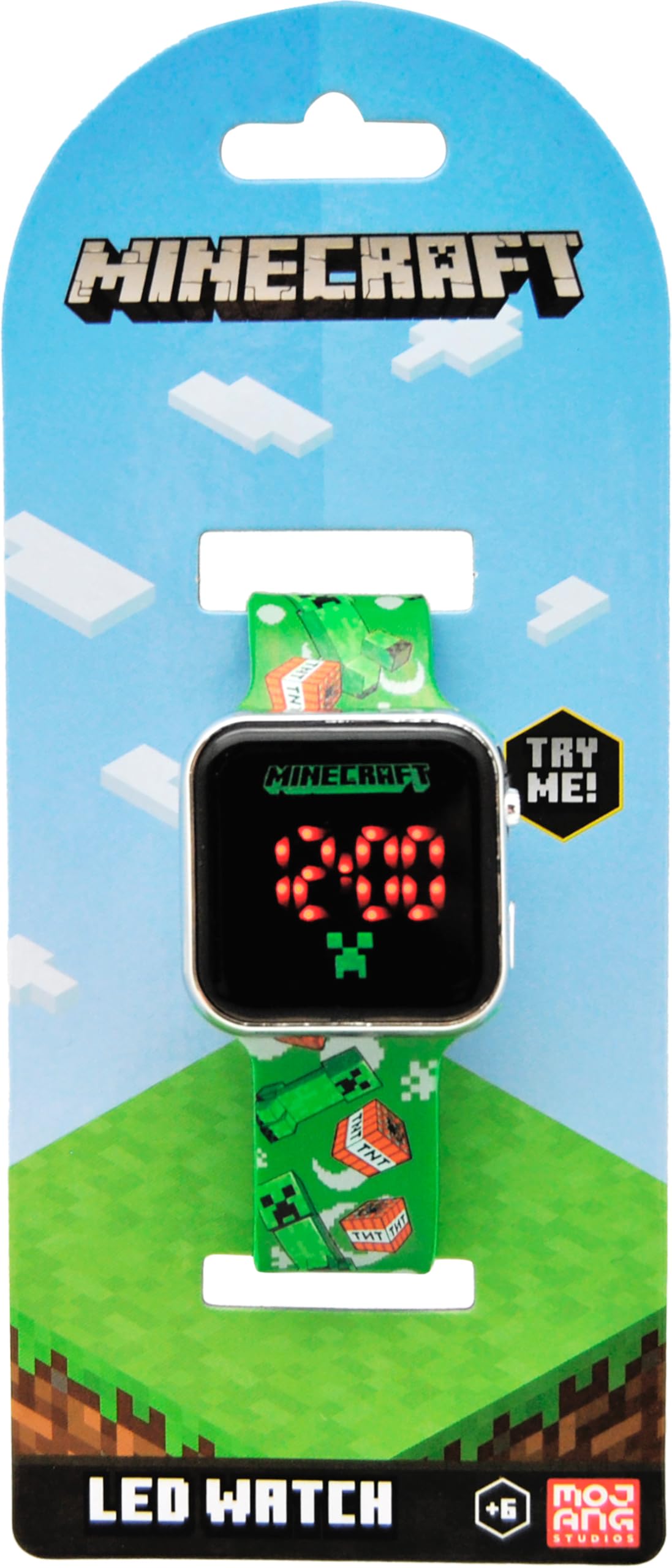 Orologio LED Minecraft per Bambini MIN4129 – Kids Euroswan