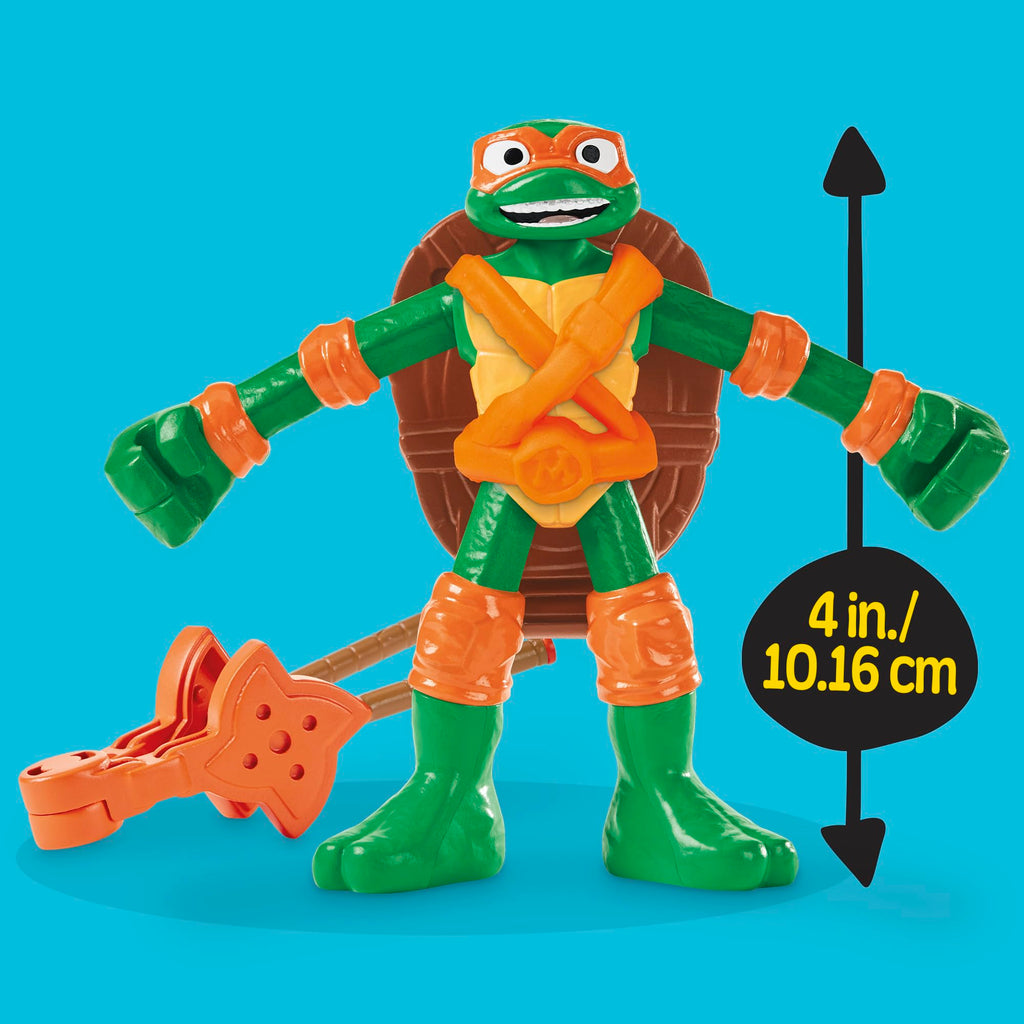 Play-Doh Tartarughe Ninja Cowabunga Creations – 4 Personaggi Modellabili
