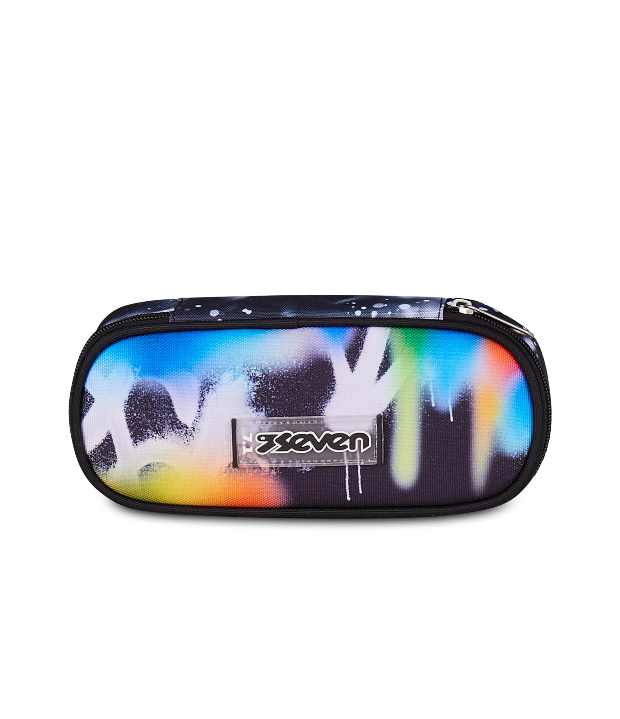 Seven Portapenne Round Plus Buzzy Note Boy Multicolor – Astuccio Ovale