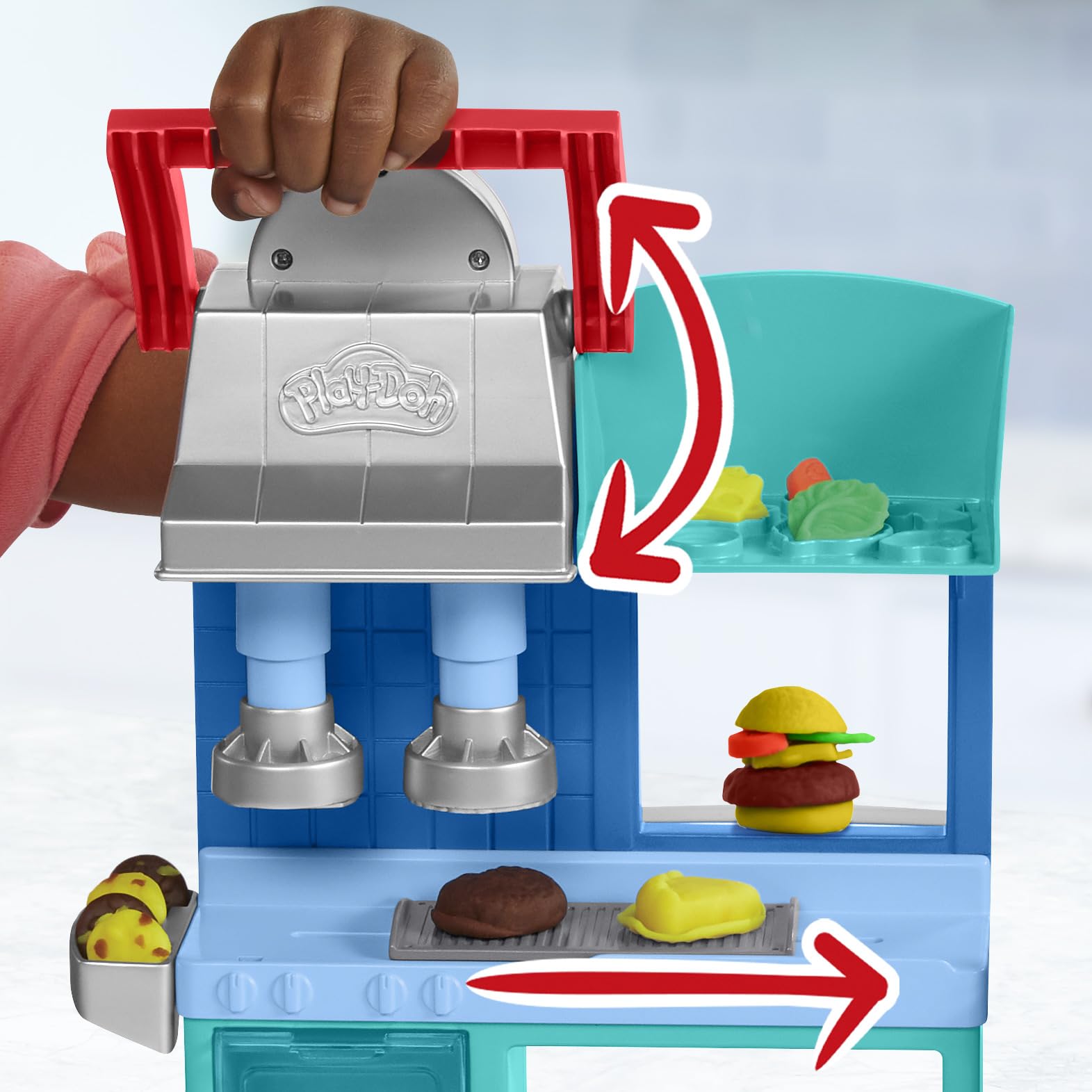 Play-Doh Kitchen Creations Ristorante dello Chef Playset – Dai 3 Anni