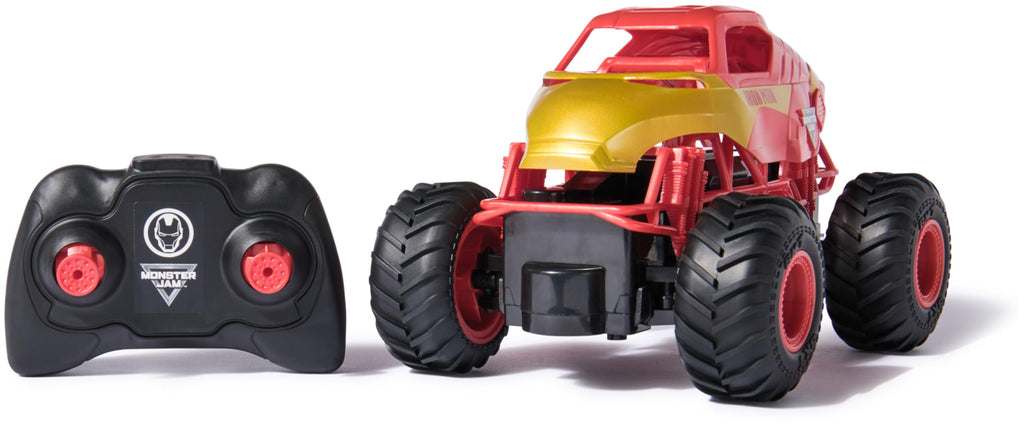 Monster Truck Radiocomandato Marvel Iron Man Monster Jam 1:24 | Idea Regalo