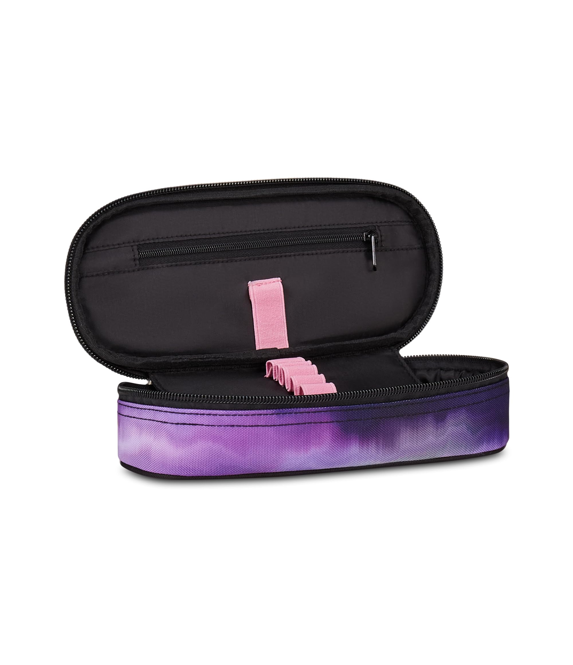 Seven Portapenne Round Plus FreeThink Viola e Rosa – Astuccio Ovale