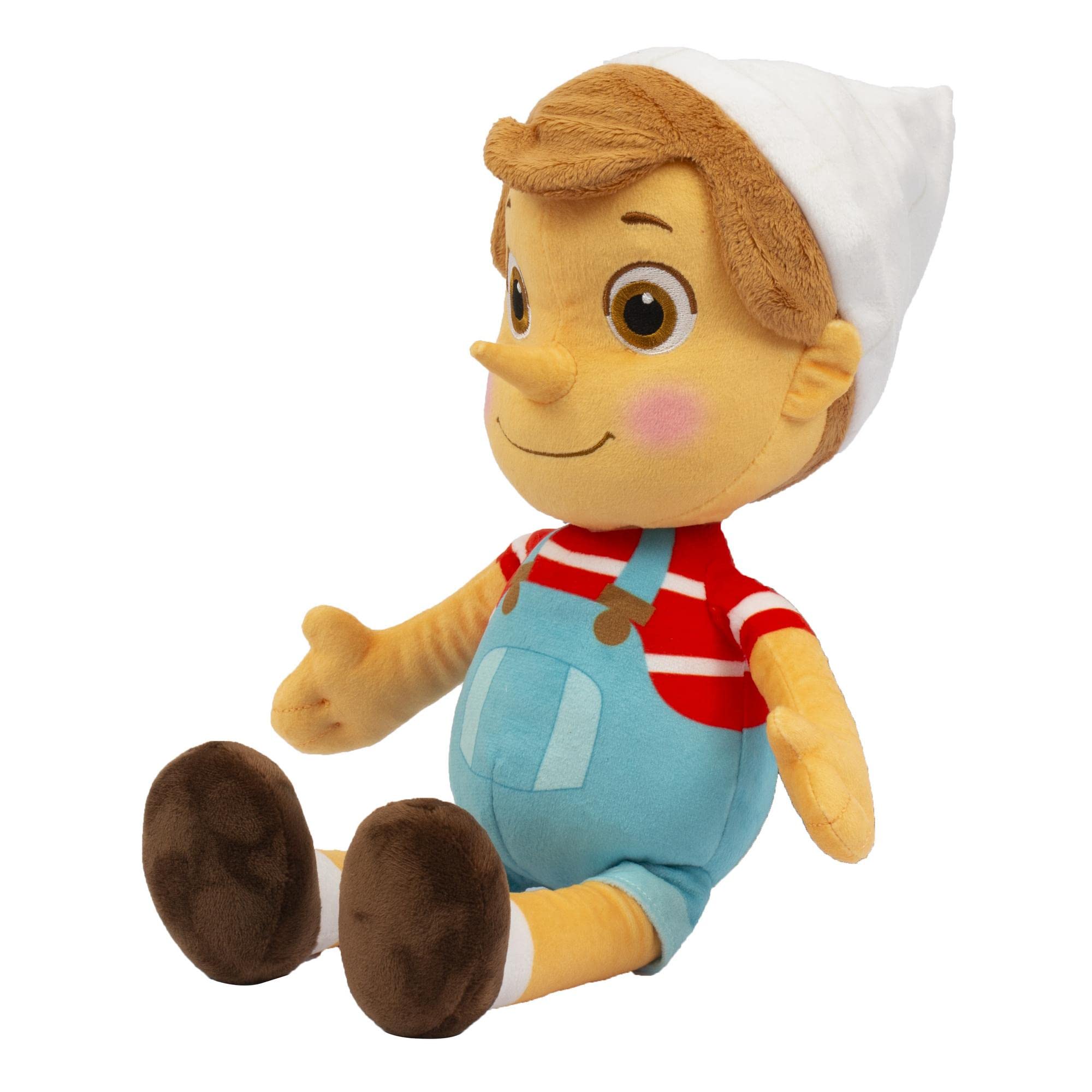 Giochi Preziosi Pinocchio – Peluche Musicale 36 cm con Cappello | Sigla TV | Dai 3 Anni | PNH10000
