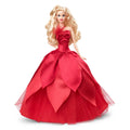 Barbie Signature Magia delle Feste 2022 – Bambola Bionda da Collezione con Abito Rosso | HBY03