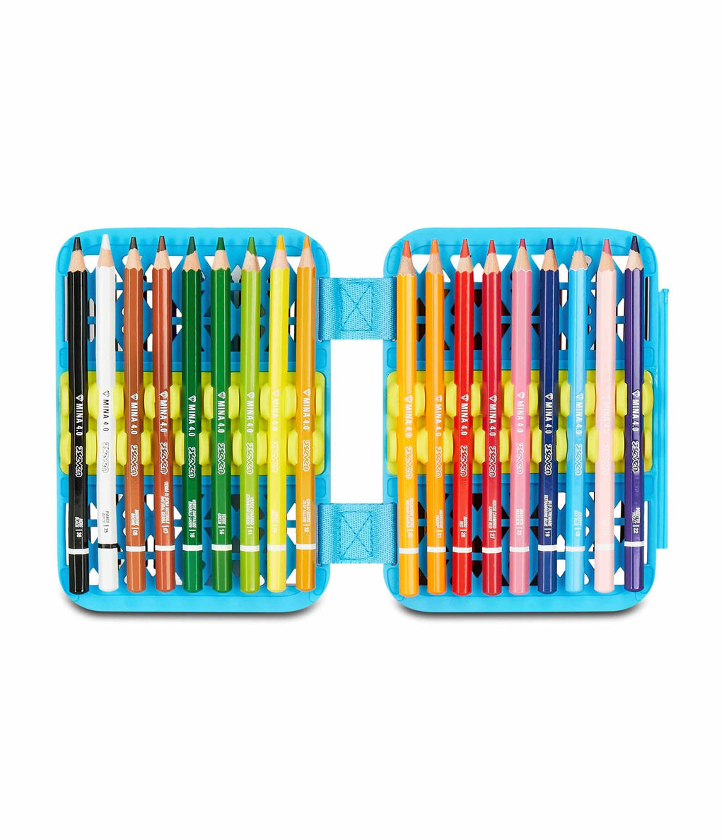 Astuccio SJ Gang Speed Pad Multicolore – Plance Amovibili, Completo di Penne e Colori | Scuola Elementare