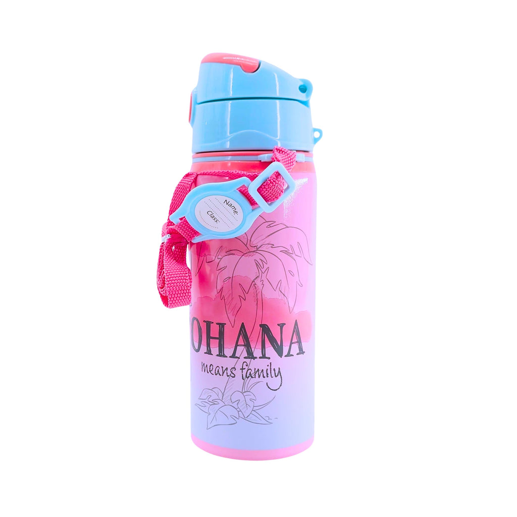 Borraccia Disney Stitch e Scrump in Alluminio 600 ml con Manico