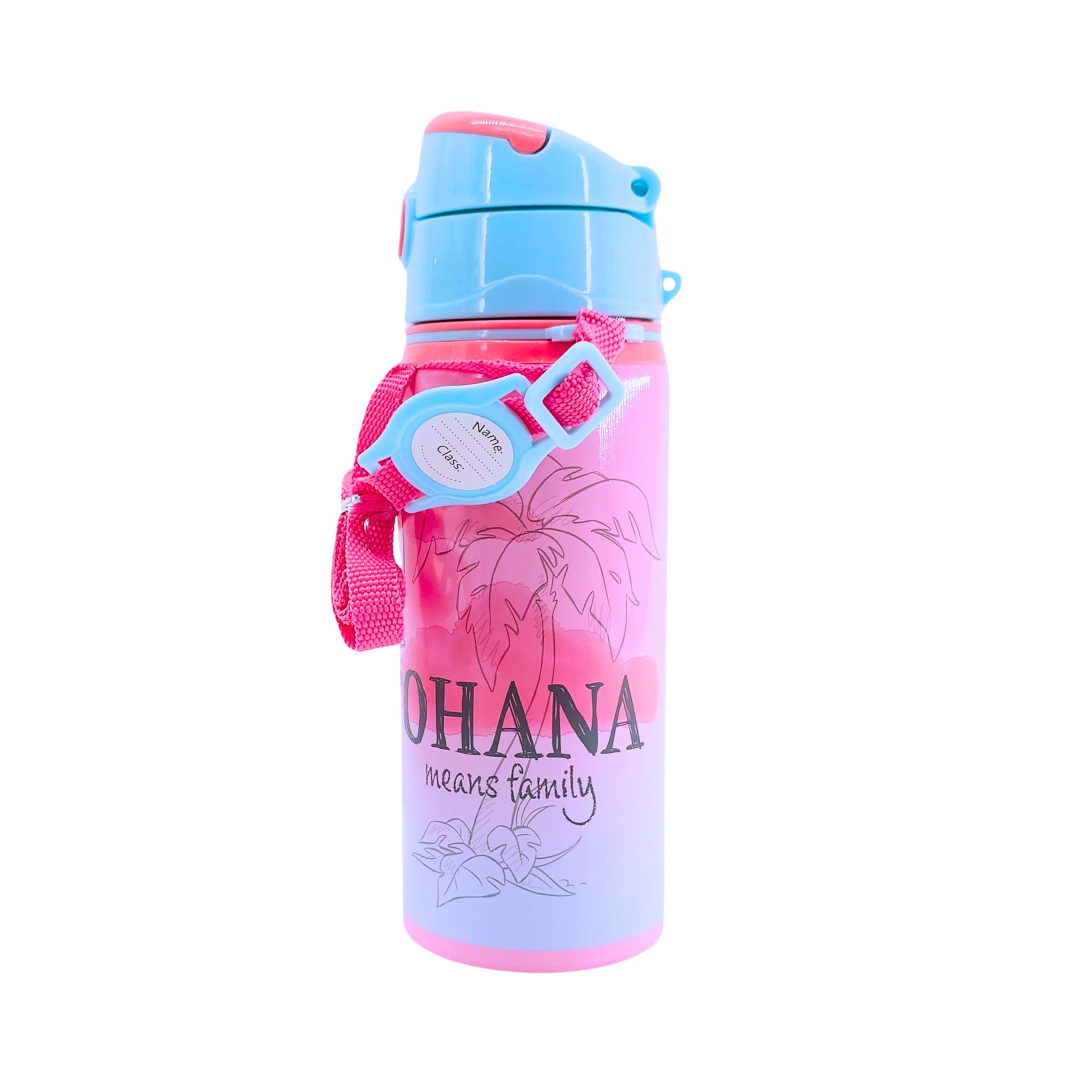 Borraccia Disney Stitch e Scrump in Alluminio 600 ml con Manico