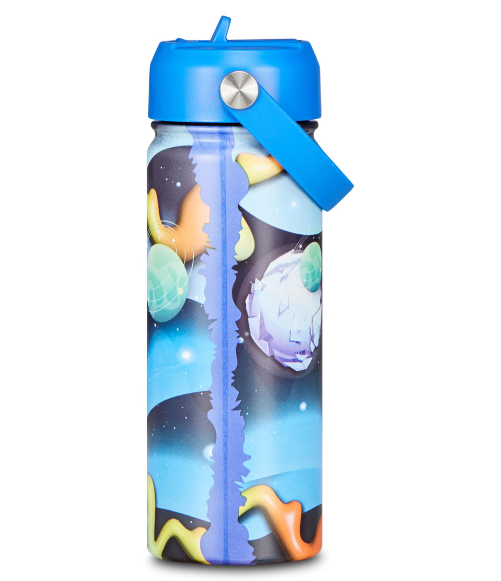 Borraccia Termica SJ Gang 500 ml Multicolore Bambino – Acciaio Inox BPA Free | Caldo 12h Freddo 24h