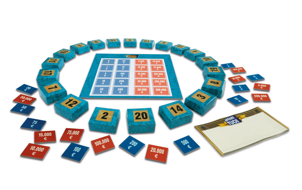 Clementoni Affari Tuoi RAI – Gioco da Tavolo Pocket per Tutta la Famiglia | 2-4 Giocatori | Dai 8 Anni | 16660