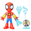 Spidey e i Suoi Fantastici Amici – Tuta Elettronica Action Figure Interattiva 25 cm | Luci, Suoni e Lancia-Ragnatele | Marvel