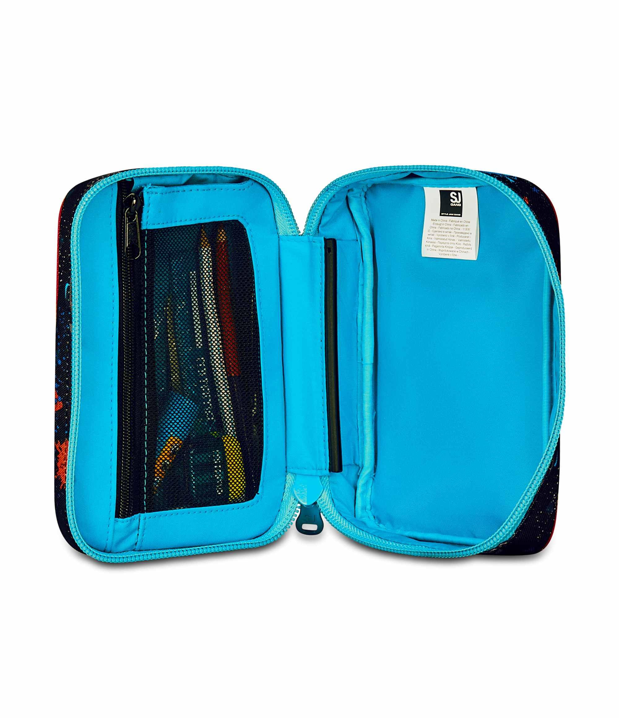 Astuccio SJ Gang Speed Pad Multicolore – Plance Amovibili, Completo di Penne e Colori | Scuola Elementare