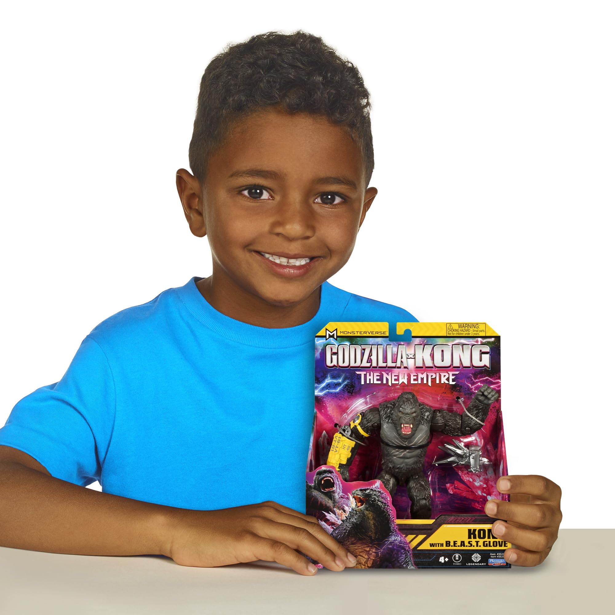 MonsterVerse Kong 15 cm con Guanto B.E.A.S.T. – Godzilla x Kong: The New Empire | Action Figure