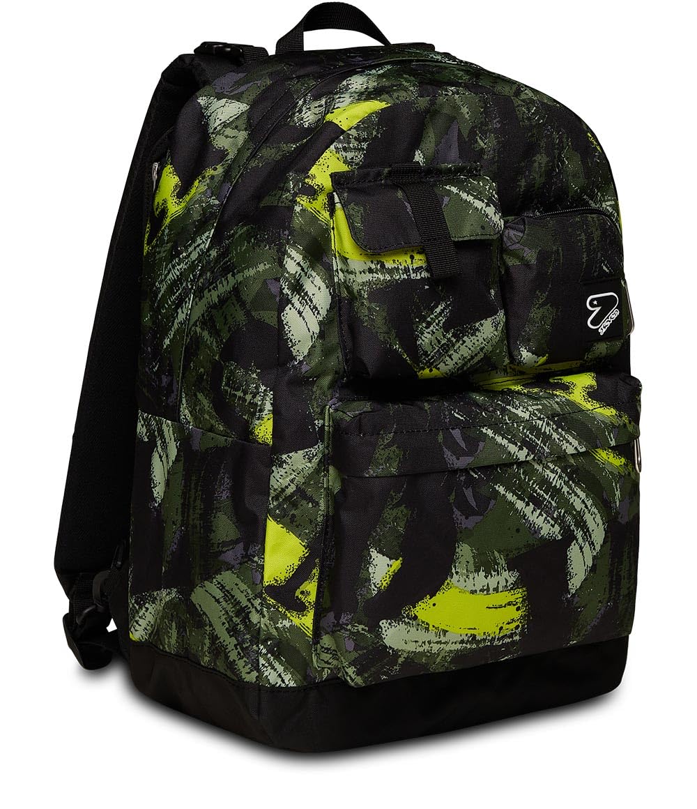 Seven Zaino Reversibile con Tasche GRS e Auricolari Wireless – Nero