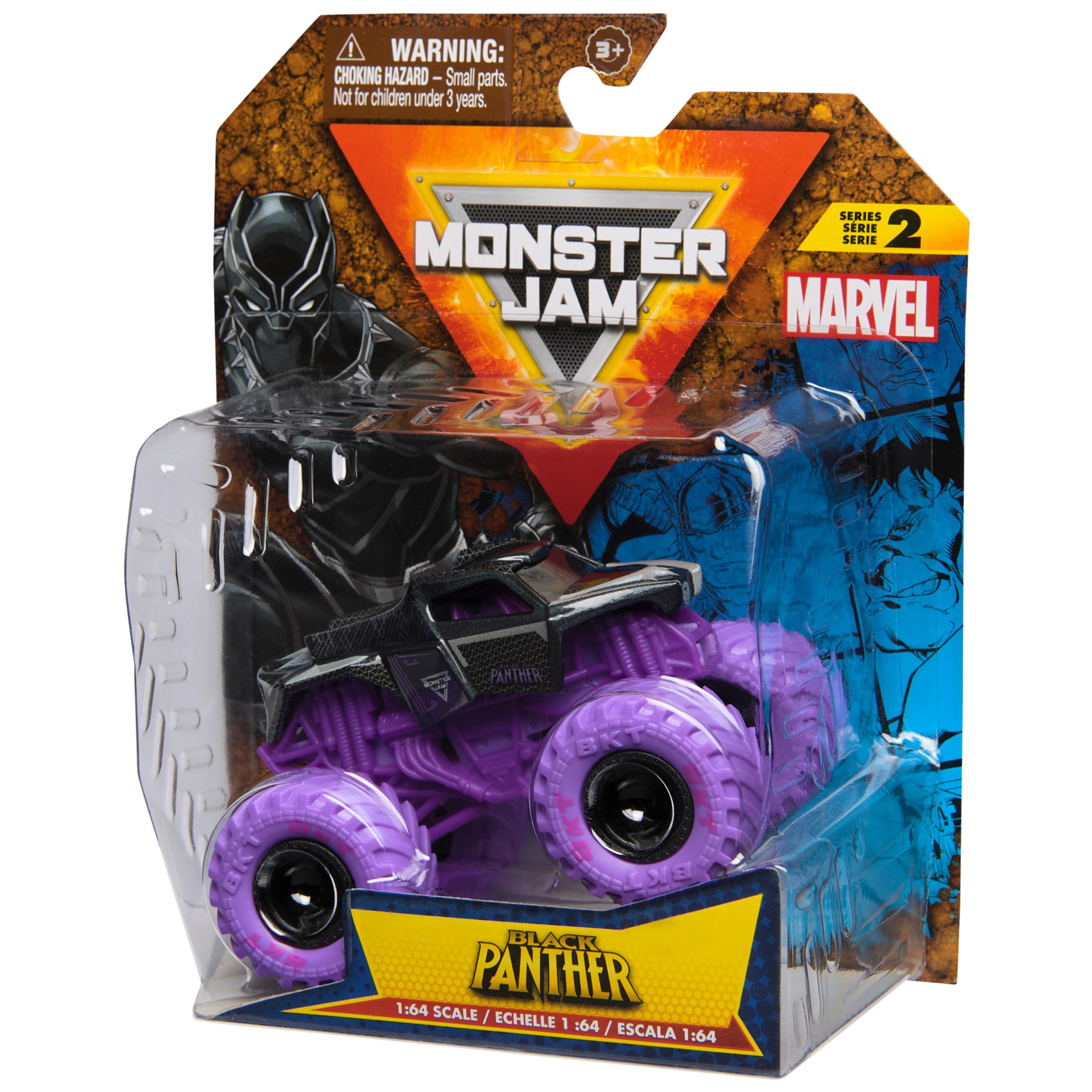 Monster Jam Iron Man Monster Truck Marvel Scala 1:64 – Dai 3 Anni