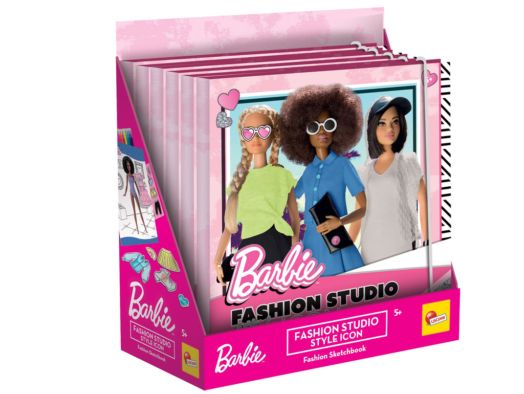Lisciani Barbie Sketchbook Style Icon Fashion Studio – Dai 4 Anni