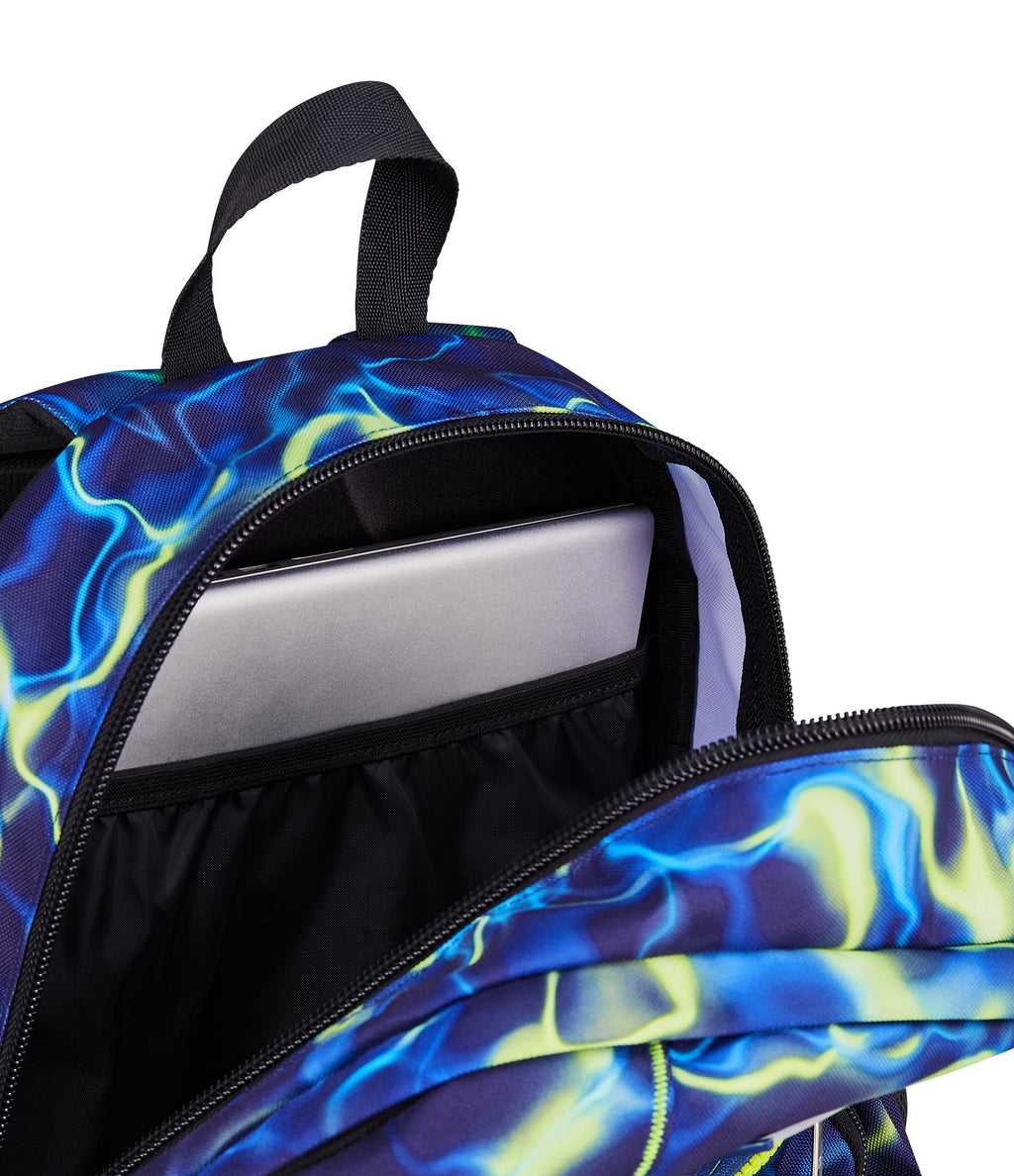 Seven Zaino Dual ElectricVibe Boy Blu 32L – Doppio Scomparto con Tasca PC e Borraccia
