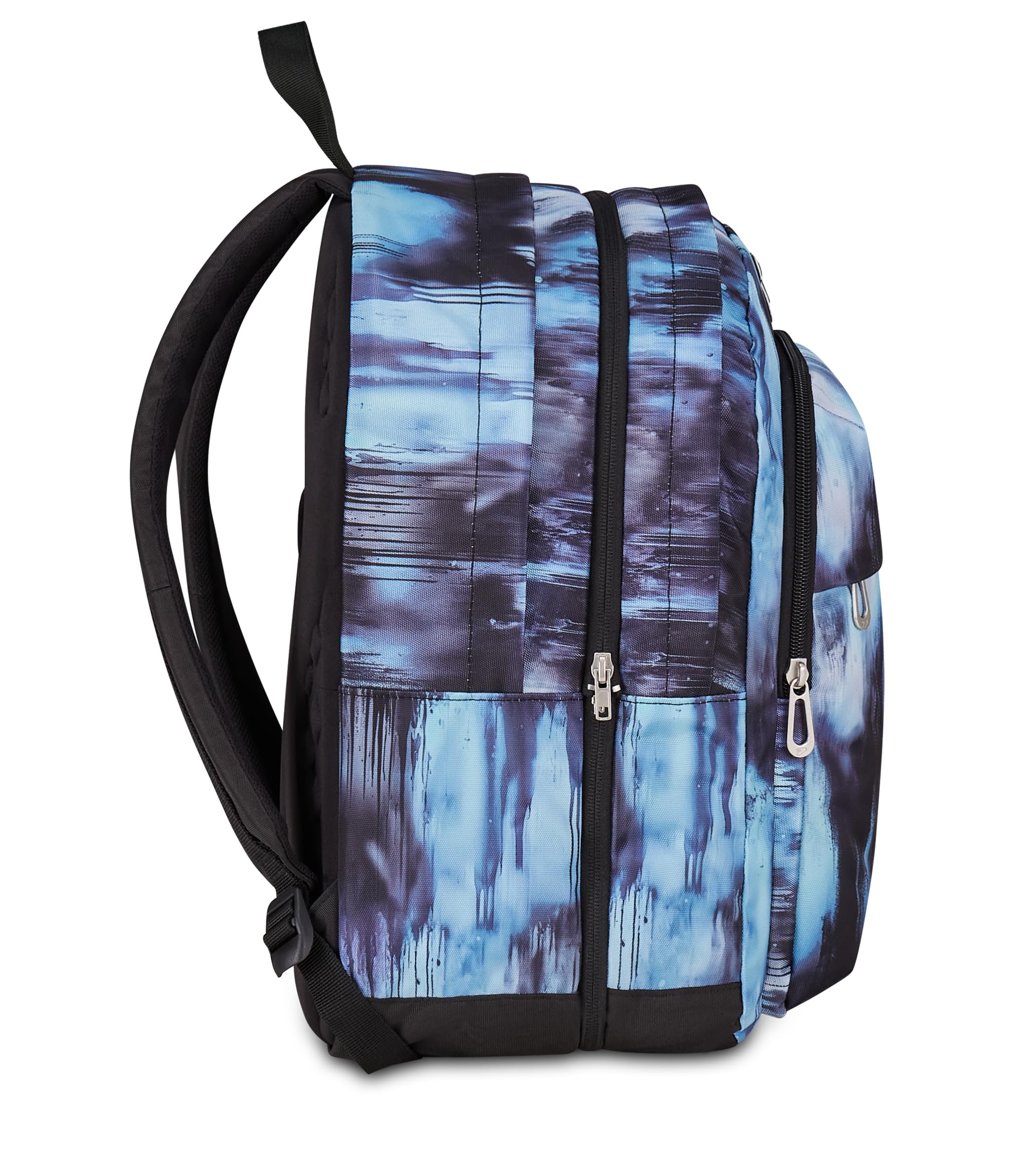 Seven Zaino The Double Pro XXL Detach Blu 34L – Reversibile con Cuffie Wireless