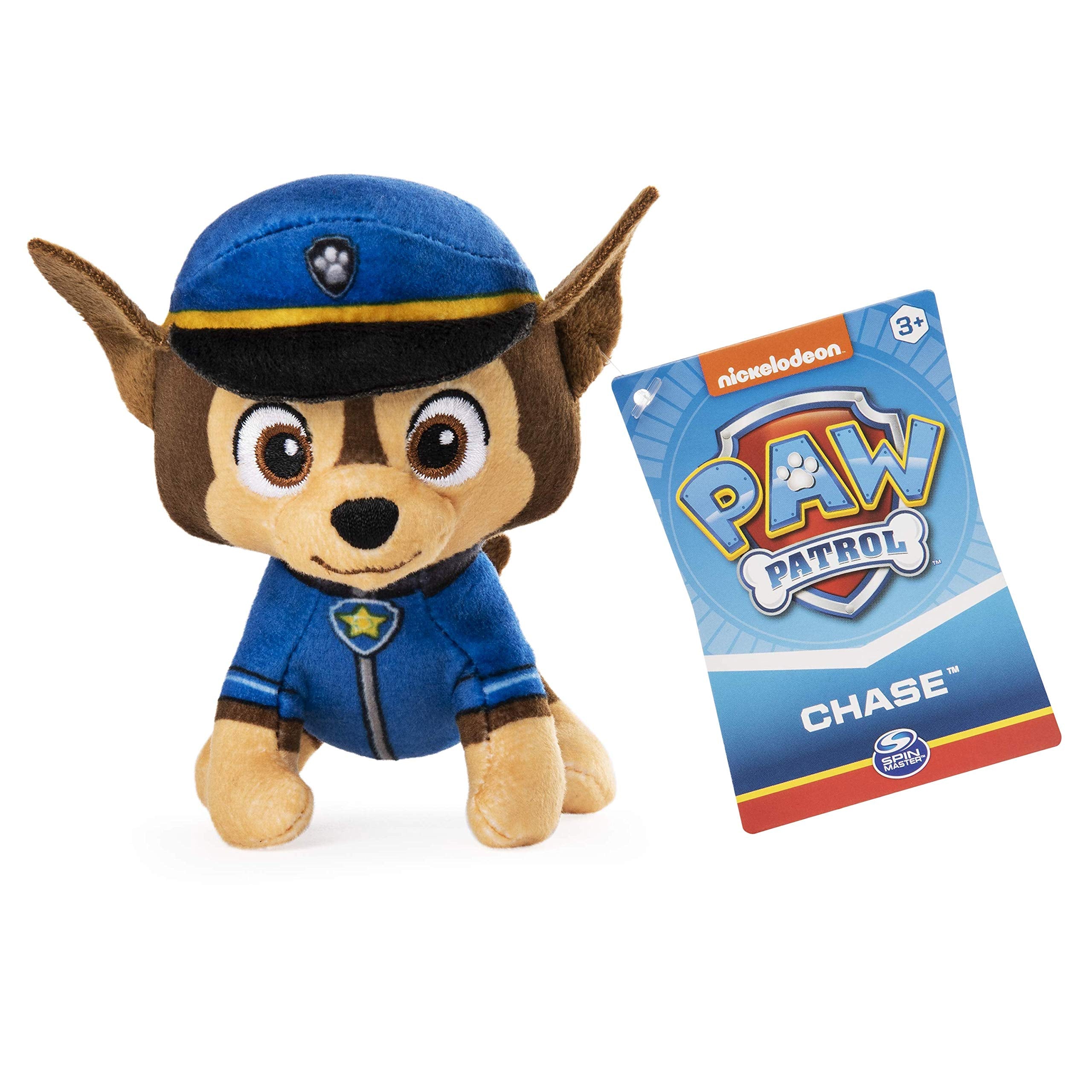 PAW Patrol Mini Peluche 10 cm – Cucciolo a Sorpresa Morbidissimo | Marshall, Skye, Rubble e Altri | Dai 3 Anni