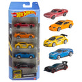 Hot Wheels Confezione da 5 Veicoli (Modelli Assortiti)