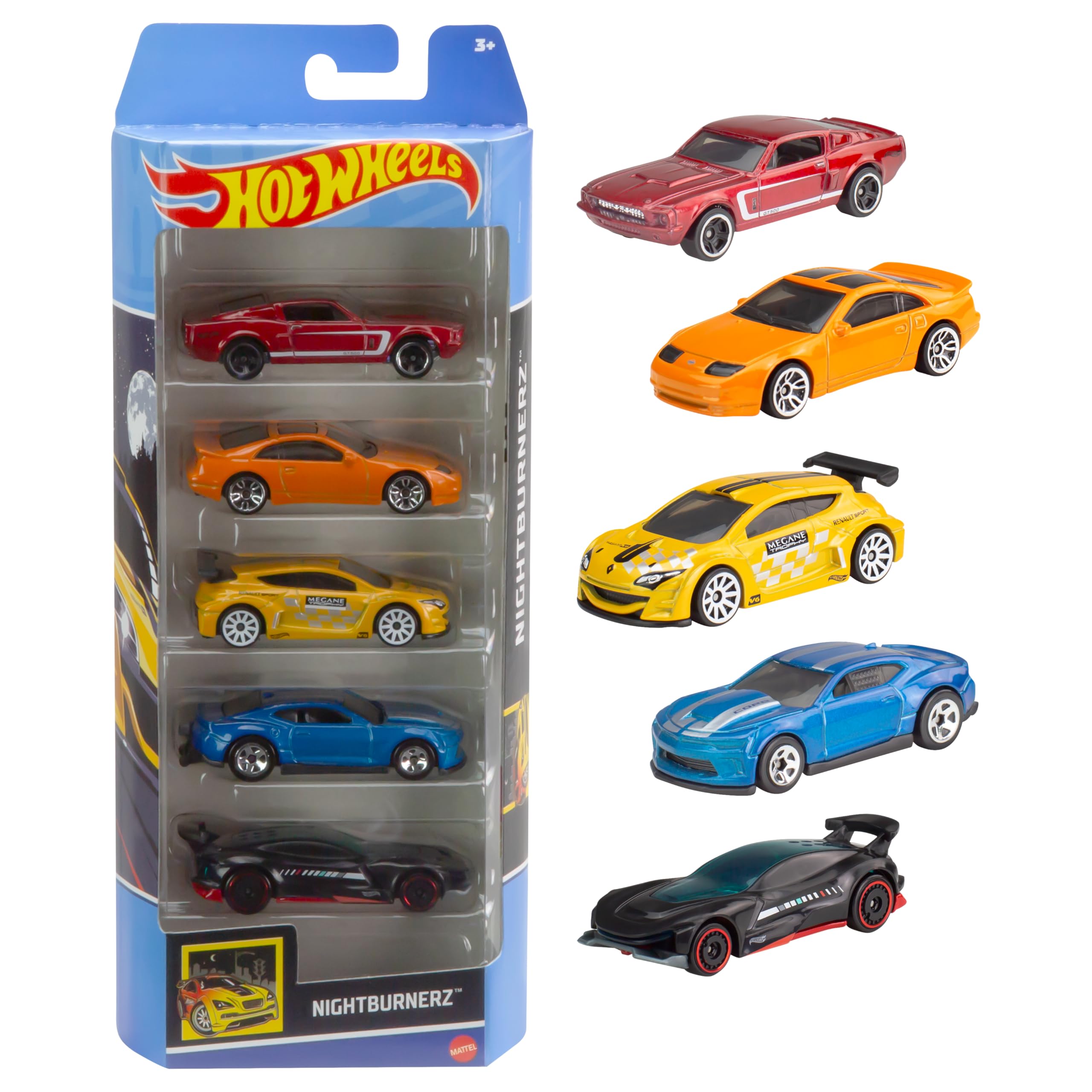Hot Wheels Confezione da 5 Veicoli (Modelli Assortiti)
