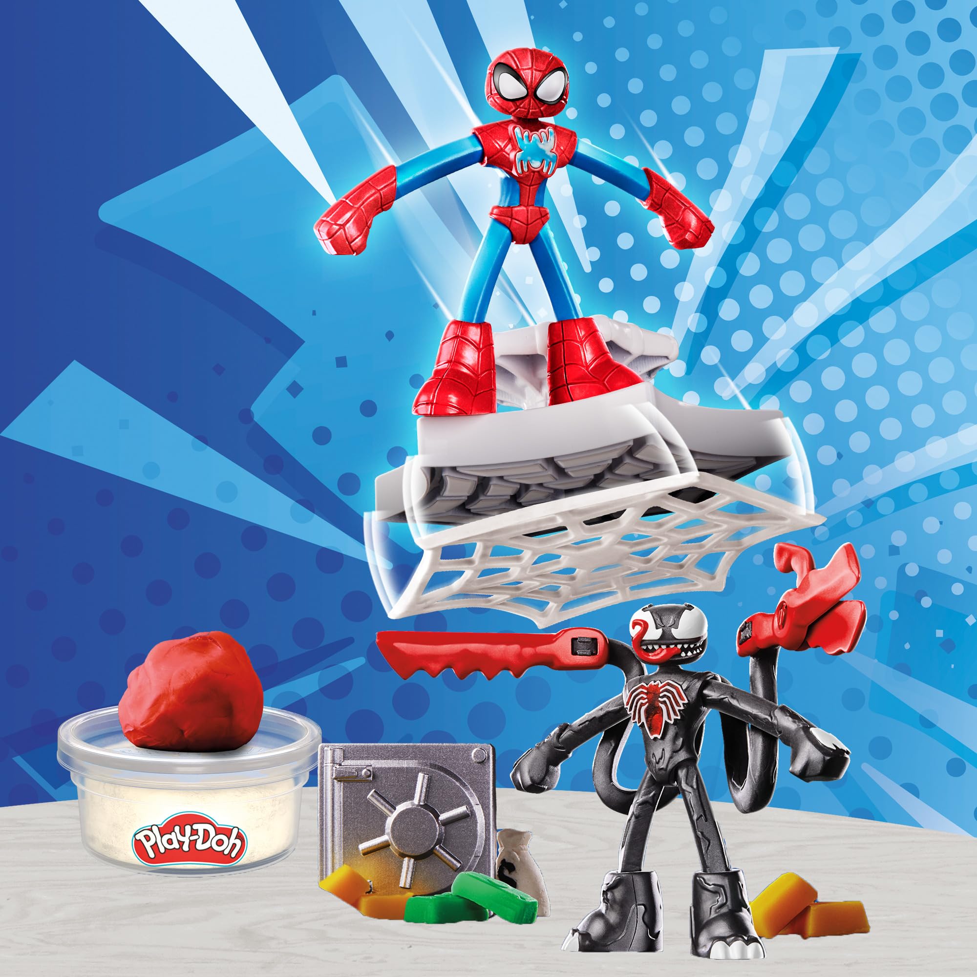 Play-Doh Marvel Iron Man Laboratorio Armatura Playset – Dai 4 Anni