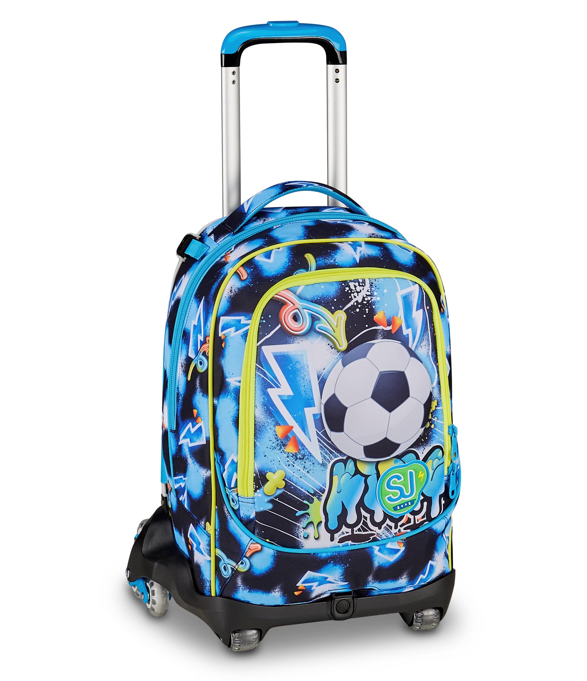 SJ Gang Trolley Jack 8 Ruote GlowGame Blu 34L – Scomponibile 3 in 1