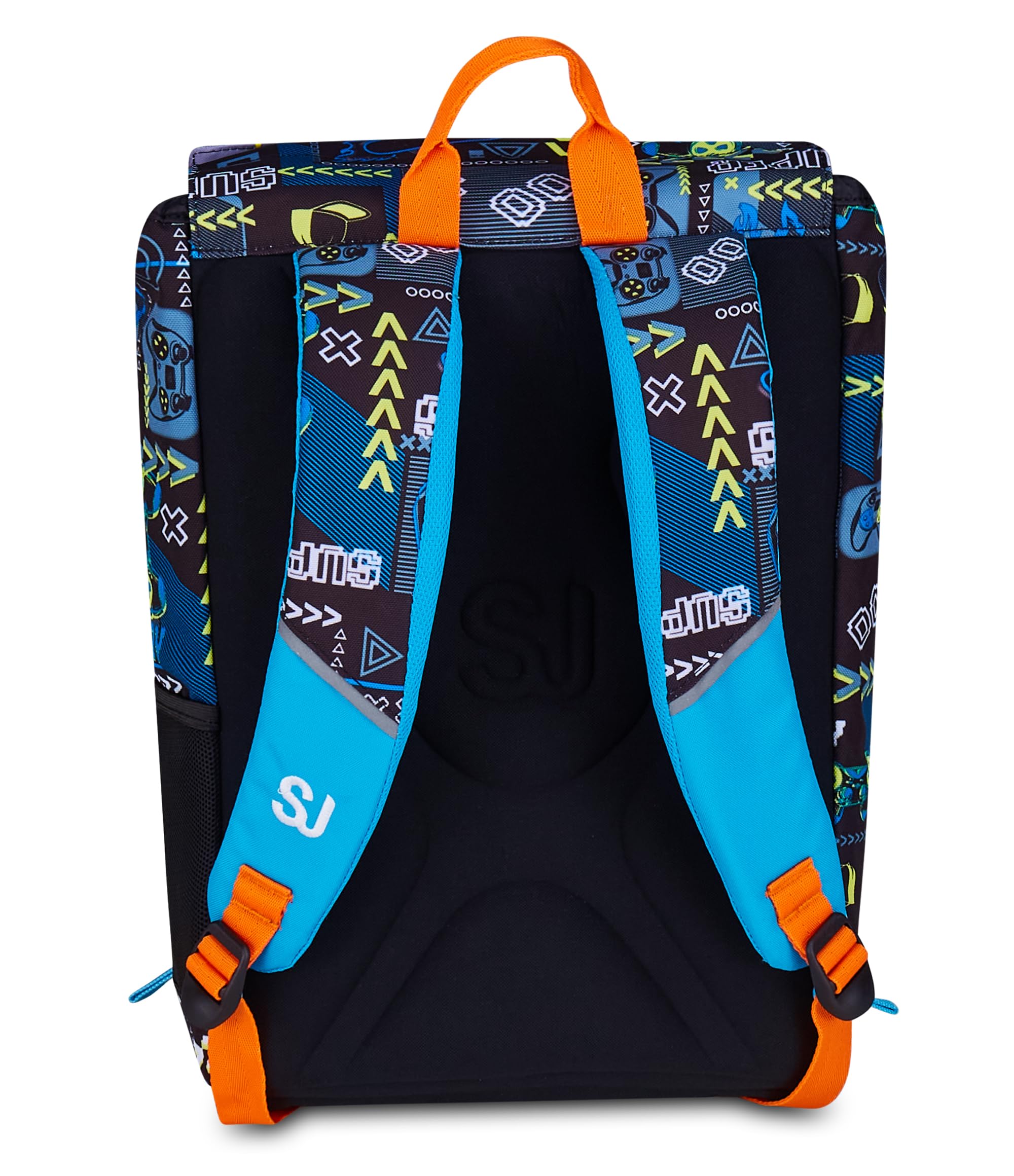 Zaino SJ Gang Doppio Scomparto Blu – Maxi Capienza | Scuola Elementare