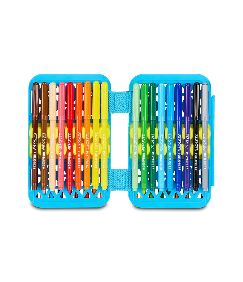 Astuccio SJ Gang Speed Pad+ Air Tiger Blu – Plance Amovibili, Completo di Penne e Colori | Scuola Elementare