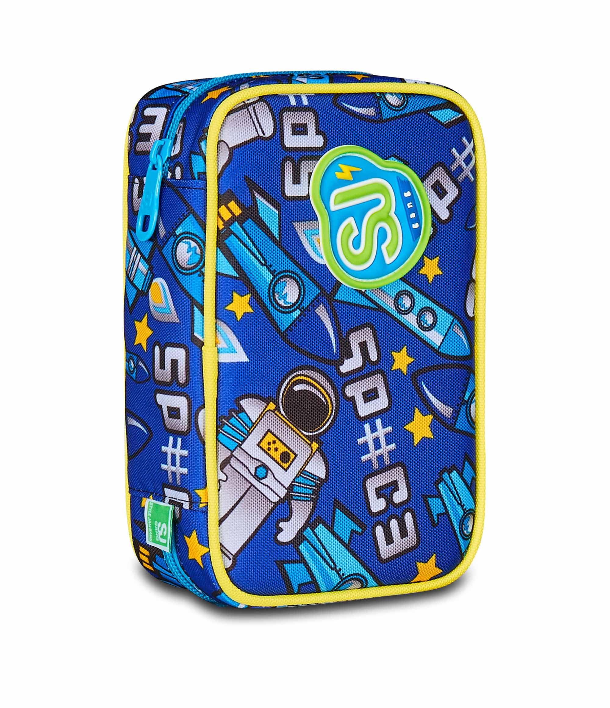 Astuccio SJ Gang Speed Case Blu – Mono Scomparto con Plance Amovibili, 44 Pezzi