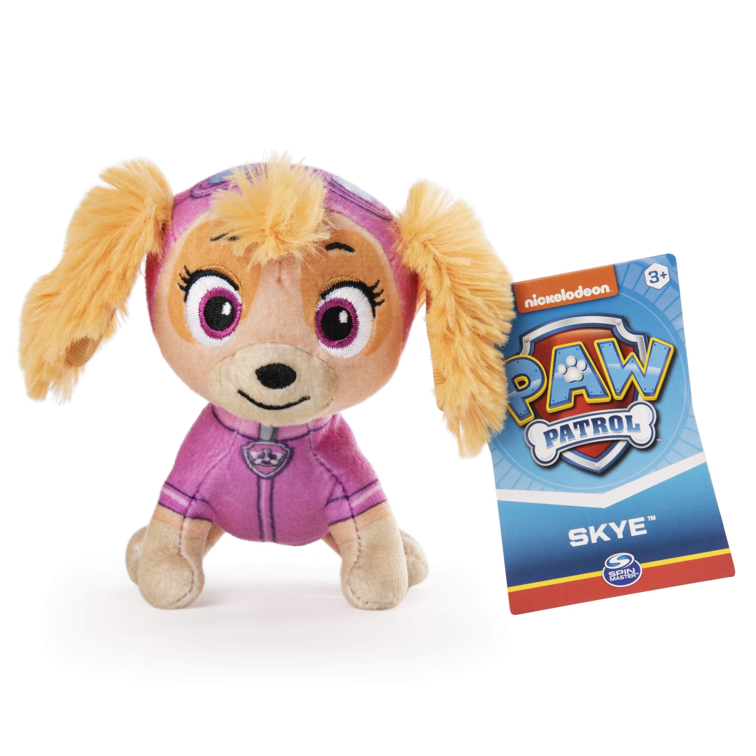 PAW Patrol Mini Peluche 10 cm – Cucciolo a Sorpresa Morbidissimo | Marshall, Skye, Rubble e Altri | Dai 3 Anni