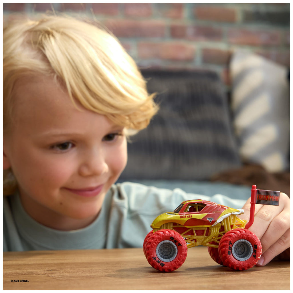 Monster Jam Iron Man Monster Truck Marvel Scala 1:64 – Dai 3 Anni
