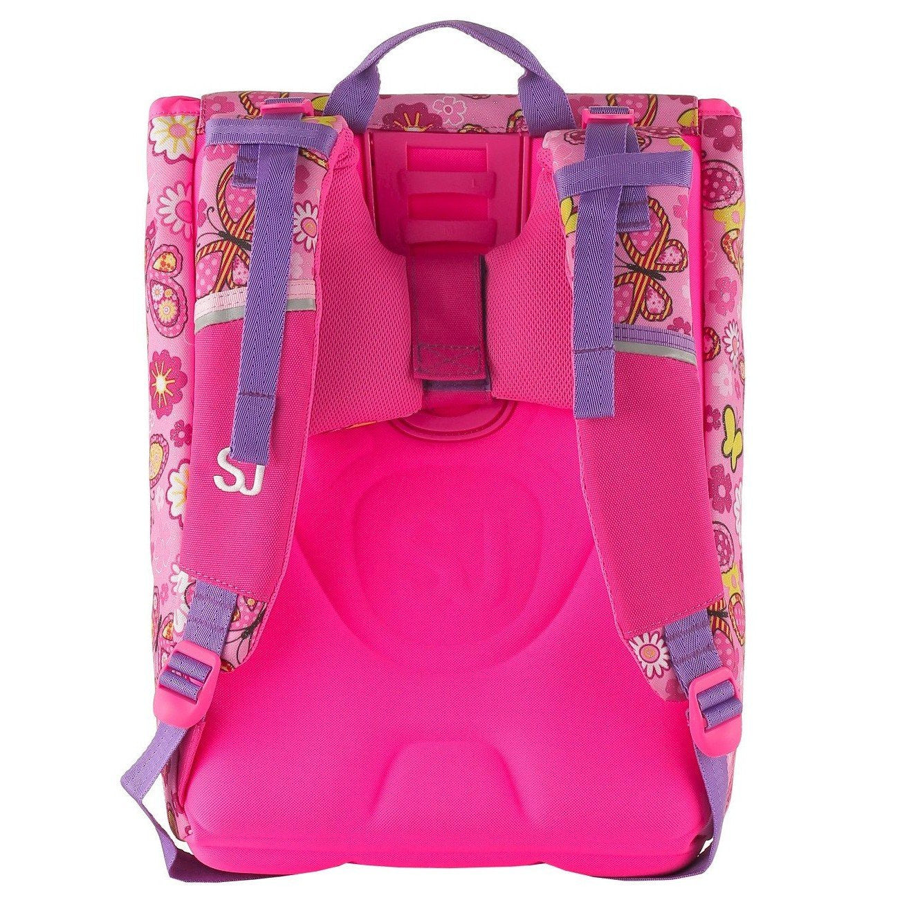 Seven Zaino Scuola SJ Girl High Tech con Shifty System – Rosa