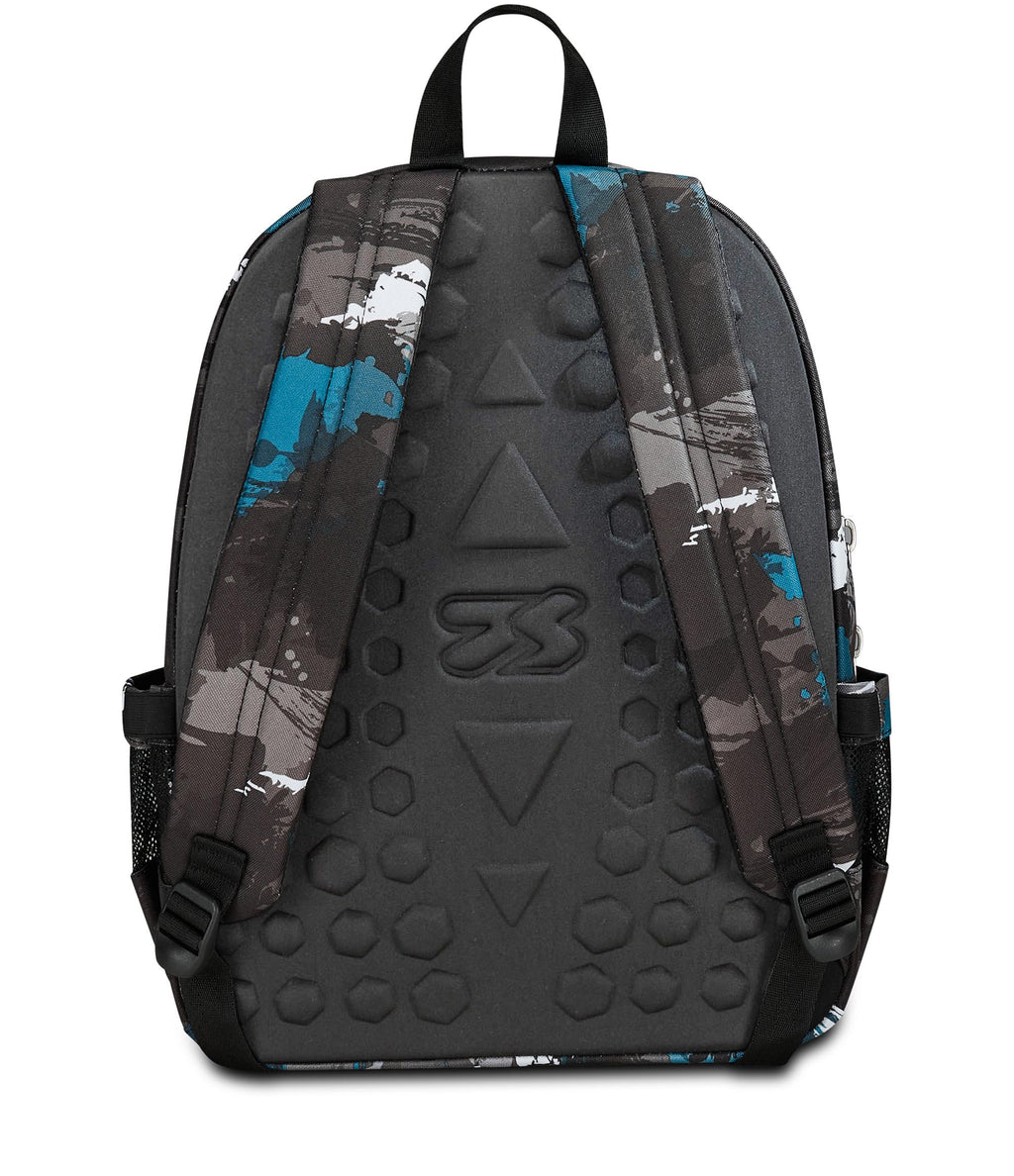 Seven Zaino Freethink Boy Nero e Verde 34L – USB Plug e Tasca PC