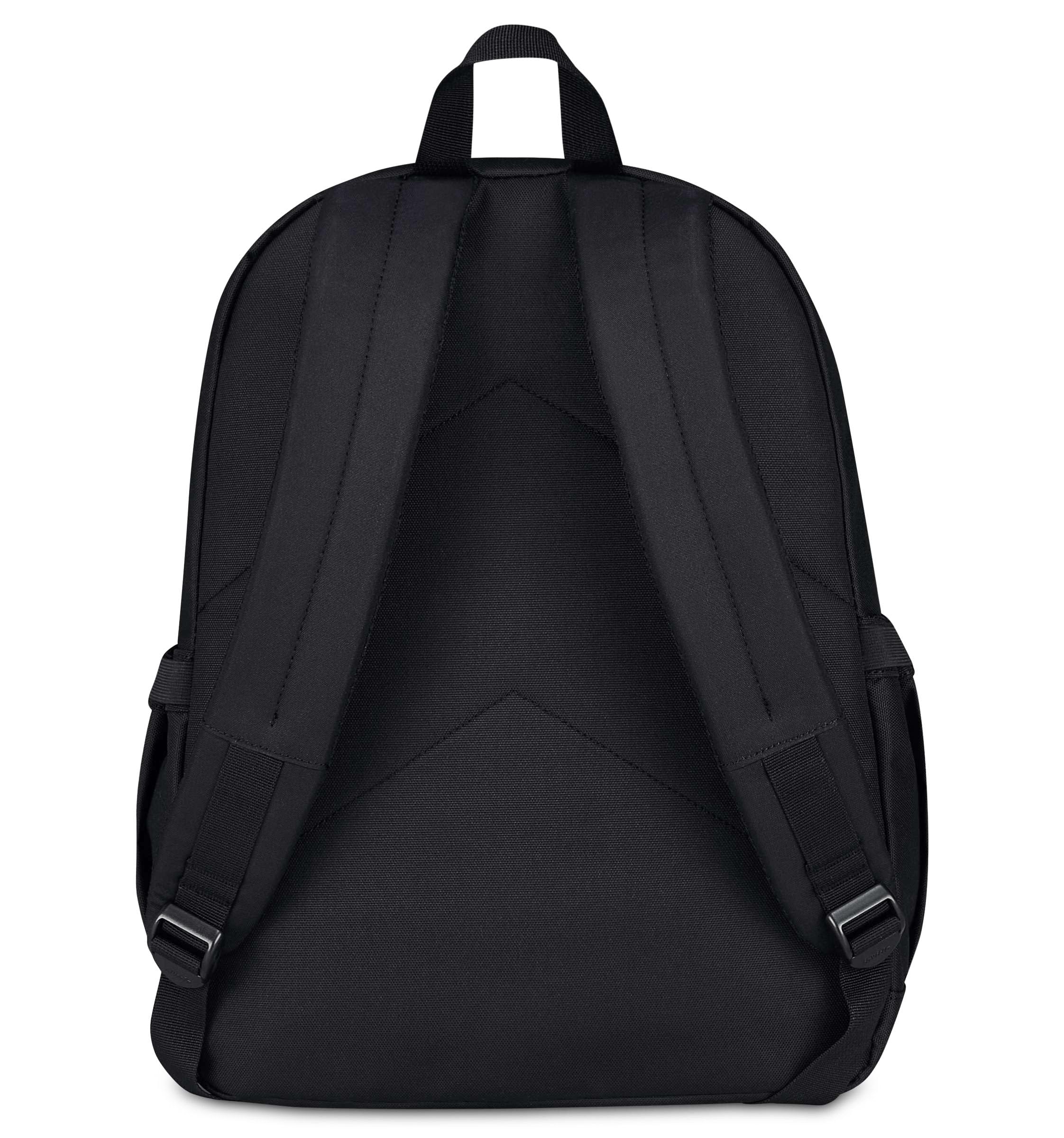 Invicta Zaino Jelek Plain Nero 34L – Doppio Scomparto con Tasca PC