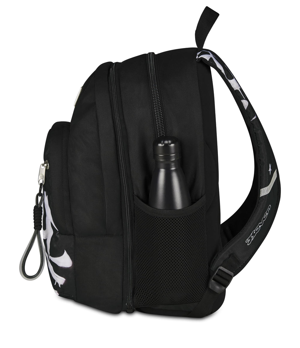 Seven Zaino Dual Detach Plumpy Line Boy Nero 32L – Doppio Scomparto