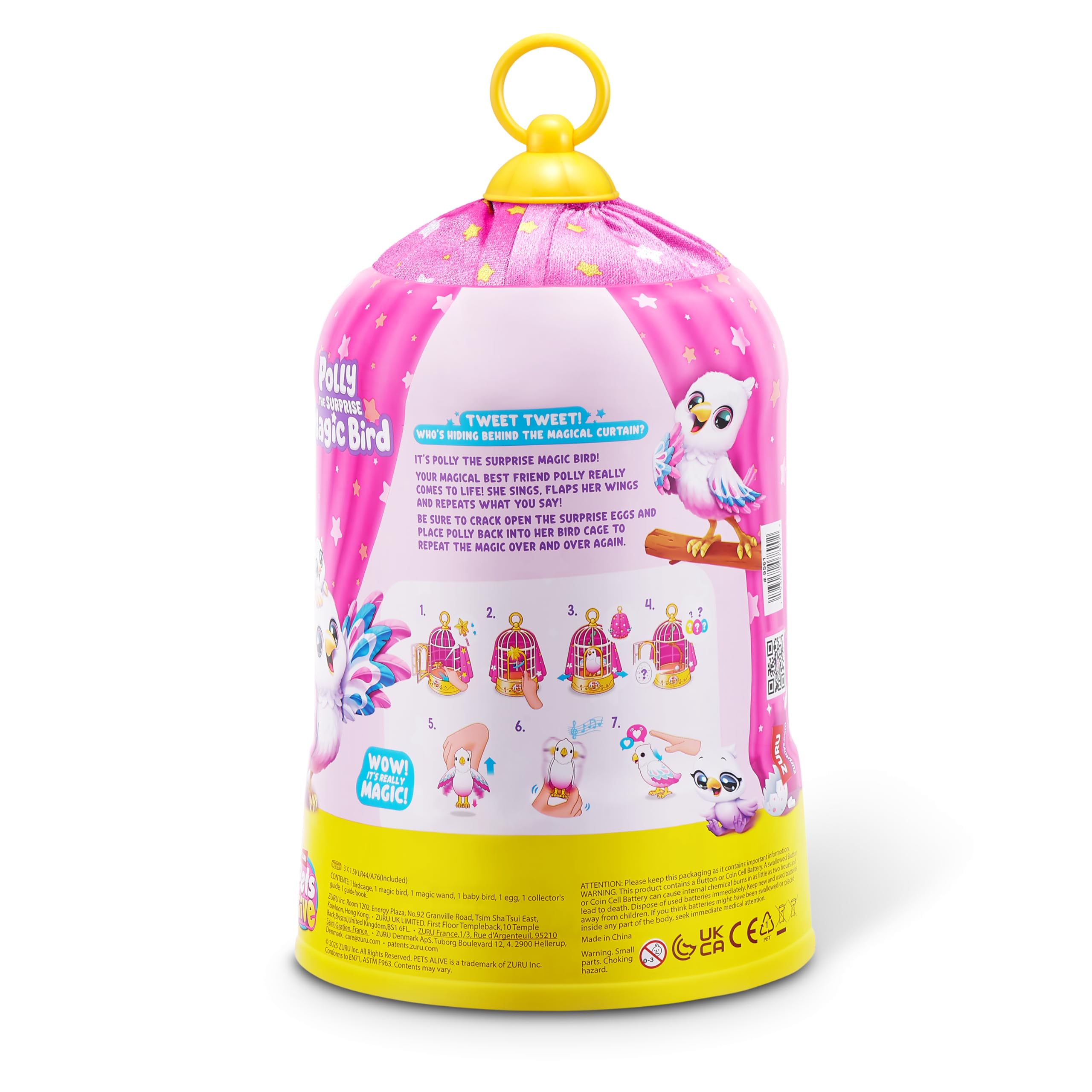 Pets Alive Magic Bird Surprise Playset Serie 1 – Cod. 9561