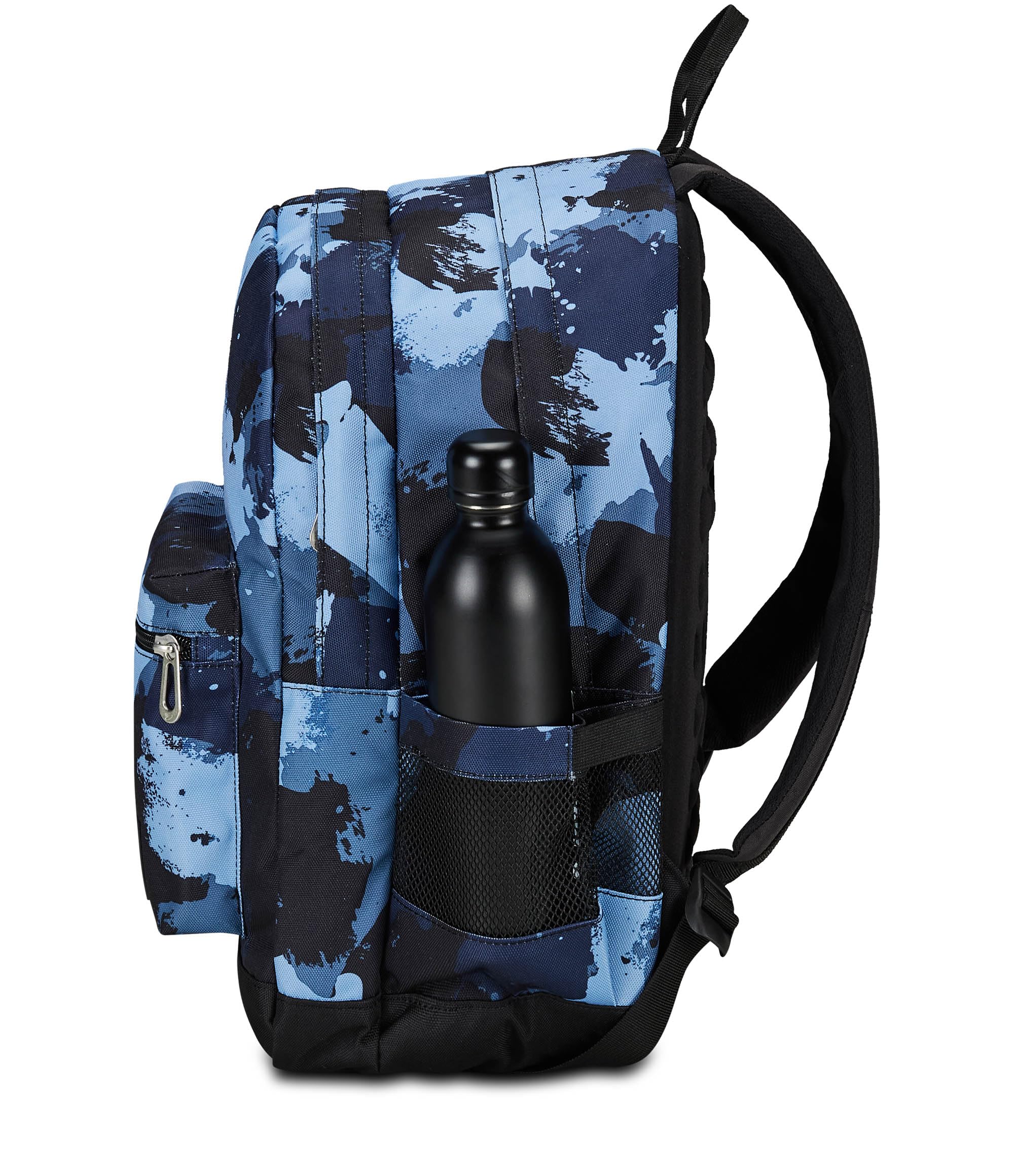 Seven Zaino Pro XXL The Double Blu Nero – Doppio Scomparto con Auricolari Wireless LED