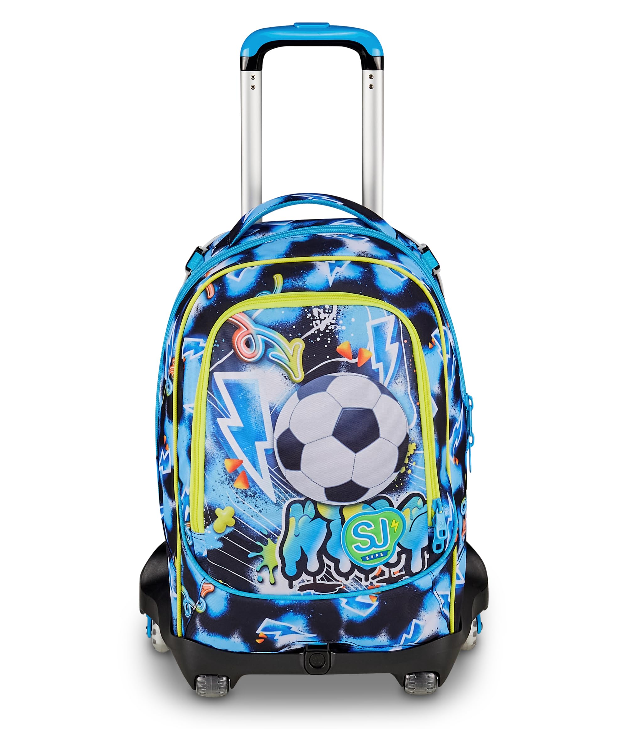 SJ Gang Trolley Jack 8 Ruote GlowGame Blu 34L – Scomponibile 3 in 1