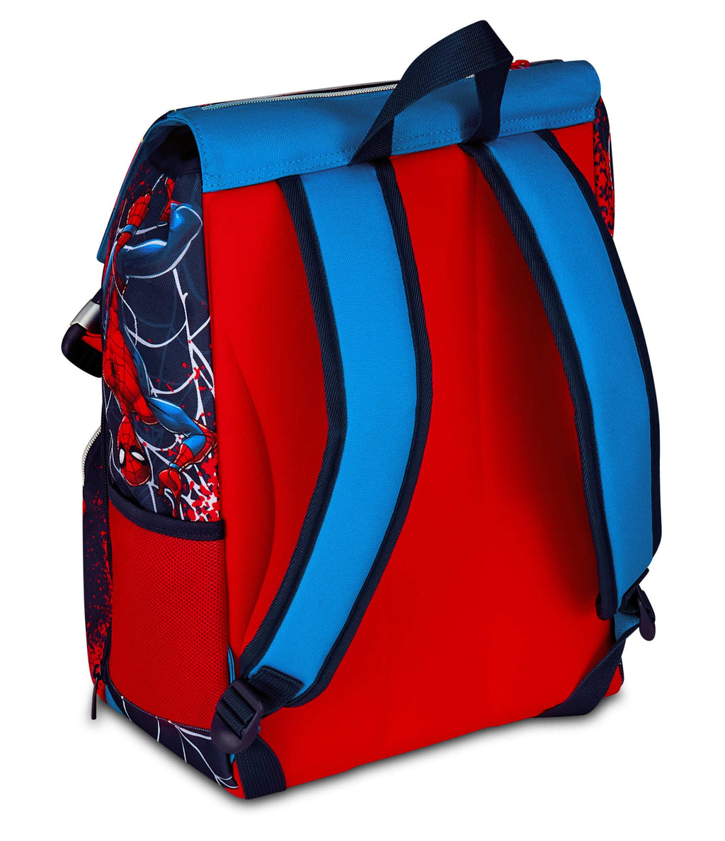 Seven Spiderman Zaino Scuola Doppio Scomparto Estensibile Blu 24-27L – Elementari